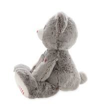 Plyšové medvede - Plyšový medveď Rouge Kaloo Prestige XL 55 cm z jemného plyšu pre najmenšie deti krémovo-šedý_1