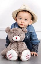 Plyšoví medvědi - Plyšový medvěd Rouge Kaloo Prestige XL 55 cm z jemného plyše pro nejmenší děti krémově-šedý_3