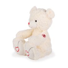 Plyšoví medvědi - Plyšový medvídek Rouge Kaloo s výšivkou pro nejmenší děti 38 cm krémový od 0 měsíců_0