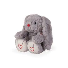 Pre bábätká - Plyšový zajačik Rouge Kaloo s výšivkou pre najmenšie deti 31 cm šedý od 0 mesiacov_0