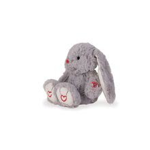 Za dojenčke - Plišasti zajček ROUGE Kaloo 22 cm siv z našitkom za najmlajše od 0 mes_0