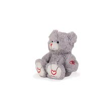 Plyšové medvede - Plyšový medvedík Rouge Kaloo s výšivkou pre najmenšie deti 22 cm šedý od 0 mesiacov_0