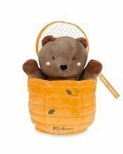 Kesztyűbábok - Plüss mackó kesztyűbáb Ted Bear Kachoo Kaloo meglepetés a kaptárban 25 cm legkisebbeknek 0 hó-tól_1