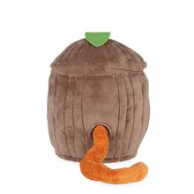 Bábky pre najmenších - Plyšová opička bábkové divadlo Jack Monkey Kachoo Kaloo prekvapenie v kokosovom orechu 25 cm pre najmenších od 0 mes_3