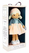 Szmaciane lalki - Lalka dla dzieci Chloe K Doll Tendresse Kaloo 25 cm w płaszczu skórzanym z delikatnego materiału w opakowaniu prezentowym od 0 miesięcy._0