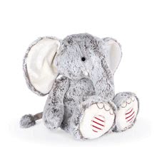 Animaux en peluche - Éléphant en peluche Noa Grey L Rouge Kaloo Gris 38 cm en matériau doux pour les plus petits de 0 mois_0