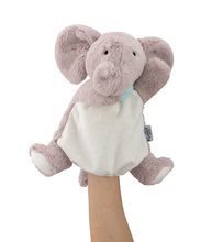 Kesztyűbábok - Plüss elefánt kesztyűbáb Les Amis-Elephant Doudou Kaloo 30 cm legkisebbeknek_0