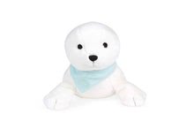 Plüssállatkák - Plüss fóka Seal Les Amis Kaloo fehér kendőben 25 cm puha plüssből ajándékdobozban 0 hó-tól_1