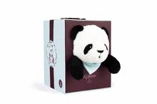 Jucării de pluș și textile - Ursuleț de pluș Panda Bamboo Les Amis Kaloo cu eșarfă 25 cm din pluș moale în cutie cadou_1