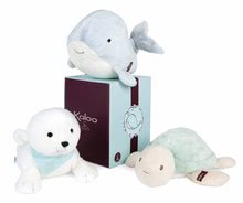 Animaux en peluche - Plyšová veľryba Lollipop Whale Les Amis Kaloo 19 cm gris en peluche douce dans un coffret cadeau de 0 mois_6