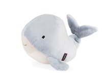 Plyšové a textilní hračky - Plyšová velryba Lollipop Whale Les Amis Kaloo šedá 19 cm z jemného plyše v dárkové krabičce od 0 měsíců_3