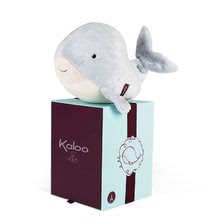 Plüssállatkák - Plüss bálna Lollipop Whale Les Amis Kaloo szürke 19 cm puha plüssből ajándékdobozban 0 hó-tól_4