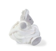 Za dojenčke - Plišasti zajček Plume Chubby Kaloo 25 cm v darilni embalaži za najmlajše sivo-krem od 0 mes_1