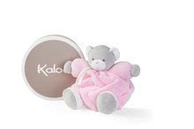 Plišasti medvedki - Plišasti medvedek Plume Chubby Kaloo 25 cm v darilni embalaži sivo-rožnat od 0 mes_1