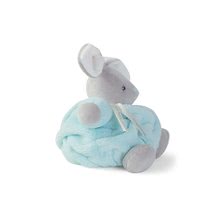 Za dojenčke - Plišasti zajček Plume Chubby Kaloo 18 cm v darilni embalaži za najmlajše sivo-moder od 0 mes_1