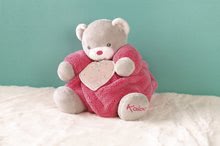 Plyšové medvede - Plyšový medvedík Plume Chubby Kaloo ružový 18 cm v darčekovom balení pre najmenších od 0 mes_2