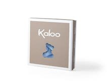 Zabawki do przytulania i zasypiania - Pluszowy niedźwiadek do przytulania Plume Doudou Kaloo 20 cm w pudełku podarunkowym dla najmłodszych szaro-niebieski_2