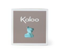 Hračky na mazlení DouDou - Plyšový králíček na mazlení Plume Doudou Kaloo 20 cm pro nejmenší šedo-akvamarínový_2