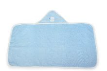 Ręczniki i okrycia kąpielowe - Ręcznik kąpielowy dla niemowląt z niedźwiadkiem Plume Kaloo z kapturem niebieski od 0 m-ca_1