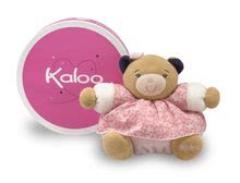 Plyšové medvede - Plyšový medvedík Petite Rose-Pretty Chubby Bear Kaloo 18 cm v darčekovom balení pre najmenších ružový_0