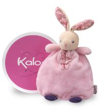 Alvókendők DouDou - Plüss nyuszi alvóka Petite Rose-Doudou Girly Rabbit Kaloo 20 cm ajándékcsomagolásban legkisebbeknek_0