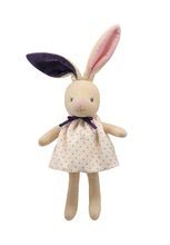 Handrové bábiky - Plyšový zajačik bábika Petite Rose-Rabbit Doll Kaloo 28 cm v darčekovom balení pre najmenších_0