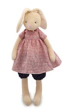 Krpene lutke - KALOO 969871 plyšový zajačik ako bábika v sukničke PETITE ROSE-MAXI RABBIT DOLL 55 cm z jemného plyšu v darčekovom balení _0