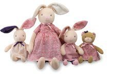 Handrové bábiky - Plyšový zajačik bábika Petite Rose-Maxi Rabbit Doll Kaloo v sukničke 55 cm v darčekovom balení pre najmenších_1