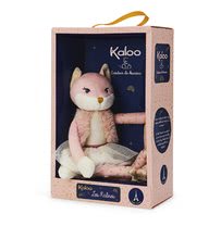 Pentru bebeluși - Păpușa de jucărie vulpe de pluș Roxia Fox Les Kalines Kaloo 35 cm în cutie de cadou_0