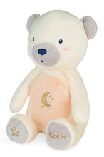 Plišasti medvedki - Plišasti medvedek z nočno lučko My Bear Nightlight Home Kaloo sivo-krem 22 cm iz nežnega pliša z lučko od 3 mes_1