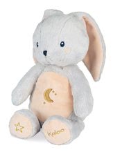Plišasti zajčki - Plišasti zajček z nočno lučko My Rabbit Nightlight Home Kaloo sivo-krem 22 cm iz nežnega pliša z nočno lučko od 3 mes_1