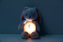 Plüssnyuszik - Plüss nyuszi éjjeli fény My Rabbit Nightlight Home Kaloo szürke-krémszínű 22 cm fénnyel puha plüssből 3 hó-tól_4