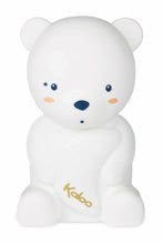 Oursons en peluche - Lumière nocturne en forme d'ours My Soft Led Nightlight Home Kaloo jemné biele 18 cm od 6 mes_1