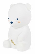 Plyšové medvede - Nočné svetlo medveď My Soft Led Nightlight Home Kaloo jemné biele 18 cm od 6 mes_2