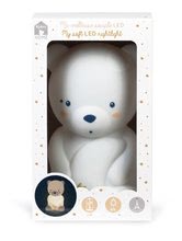 Ursuleți de pluș - Lumină de noapte ursuleț My Soft Led Nightlight Home Kaloo fin alb 18 cm de la 6 luni_2