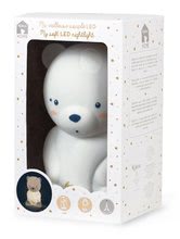 Plišani medvjedići - Noćno svjetlo u obliku mede My Soft Led Nightlight Home Kaloo nježno bijele boje 18 cm od 6 mjeseci_3