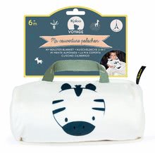 Zabawki dla niemowląt  - Kocyk dla najmłodszych My Bolster Blanket Zebra 2in1 Home Kaloo podróżny 75*100 cm od 0 m-ca_0