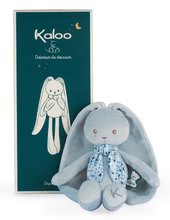 Plüssnyuszik - Plüss nyuszi hosszú fülekkel Doll Rabbit Blue Lapinoo Kaloo kék 25 cm pihe-puha anyagból ajándékdobozban 0 hó-tól_2