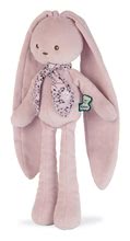 Pentru bebeluși - Păpușă iepuraș cu urechi lungi Doll Rabbit Pink Lapinoo Kaloo roz 35 cm din pluș moale în cutie cadou de la 0 luni_0
