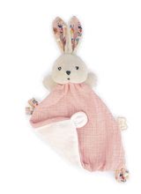 Hračky na maznanie a usínanie - Textilný zajačik na maznanie Coquelicot Rabbit Poppy Doudou K'doux Kaloo ružový 20 cm z jemného materiálu od 0 mes_0