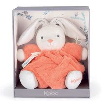 Pluszowe zajączki - Pluszowy zajączek Chubby Rabbit Coral Plume Kaloo koralowy 18 cm z miękkiego delikatnego materiału w pudełku podarunkowym od 0 m-ca_2