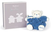 Plišasti medvedki - Plišasti medvedek Chubby Bear Ocean Blue Plume Kaloo moder 18 cm iz nežnega plišastega materiala v darilni embalaži od 0 mes_0