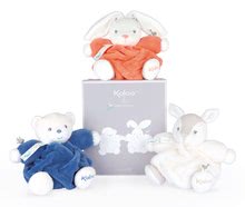 Plüssmacik - Plüss maci Chubby Bear Ocean Blue Plume Kaloo kék 18 cm pihe-puha alapanyagból ajándékcsomagolásban 0 hó-tól_2