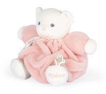 Plyšové medvede - Plyšový medveď Chubby Bear Powder Pink Plume Kaloo ružový 18 cm z jemného mäkkého materiálu v darčekovom balení od 0 mes_1