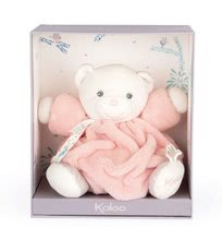 Pluszowe misie - Pluszowy niedźwiedź Chubby Bear Powder Pink Plume Kaloo różowy 18 cm z miękkiego delikatnego materiału w pudełku podarunkowym od 0 m-ca_2