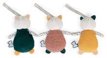 Jucării de alint și de adormit - Pisicuțe de pluș pentru dezvoltarea simturilor bebelusului Cuddly Kitties Stimuli Kaloo 14 cm verde maro și galben de la 0 luni_1