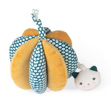 Jucării deasupra pătuțului - Minge de pluș pisicuță pentru dezvoltarea abilităților motorice ale bebelușului Hand-grip Ball Stimuli Kaloo gri 13 cm de la 0 luni_2
