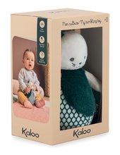 Jouets à câliner et pour s’endormir - Peluche chat Cat Tumbler Stimuli Kaloo pour le développement des sens des bébés vert 16,5 cm à partir de 0 mois_4