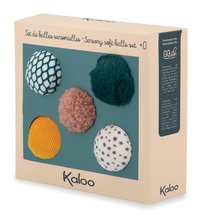 Jucării de alint și de adormit - Mingi senzoriale pentru dezvoltarea simțurilor bebelușului Kaloo 5 tipuri de mingi moi de la 0 luni_2