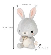 Plyšové zajace -  NA PREKLAD - Conejito de peluche Bonbon Rabbit Plush Bunny Kaloo 15 cm de peluche suave gris desde 0 meses._3